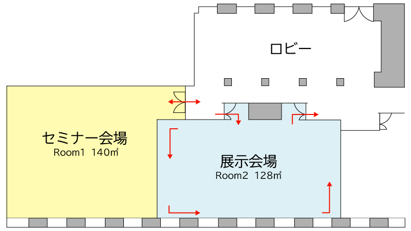 会場図面