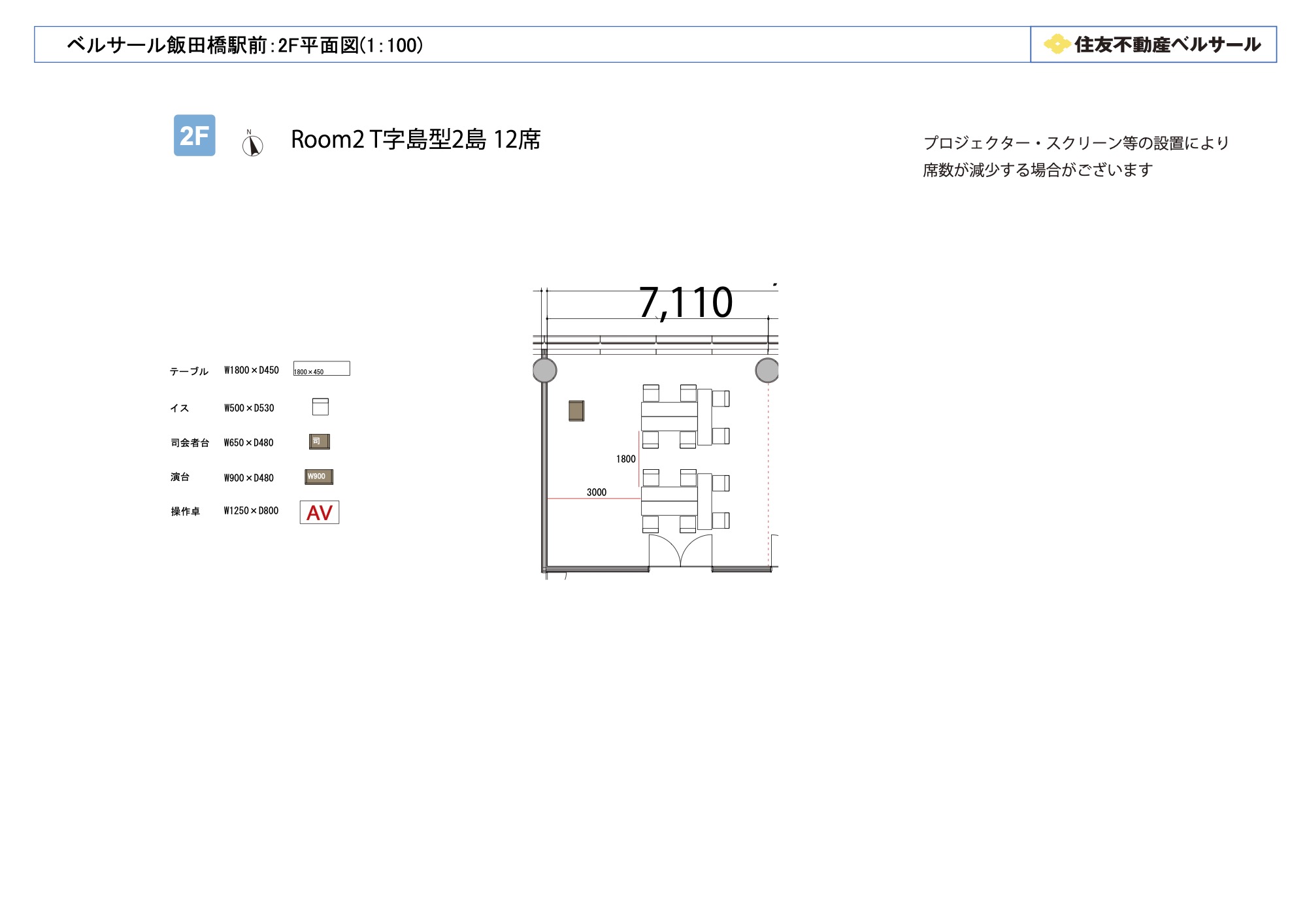 島型 24席（4島）