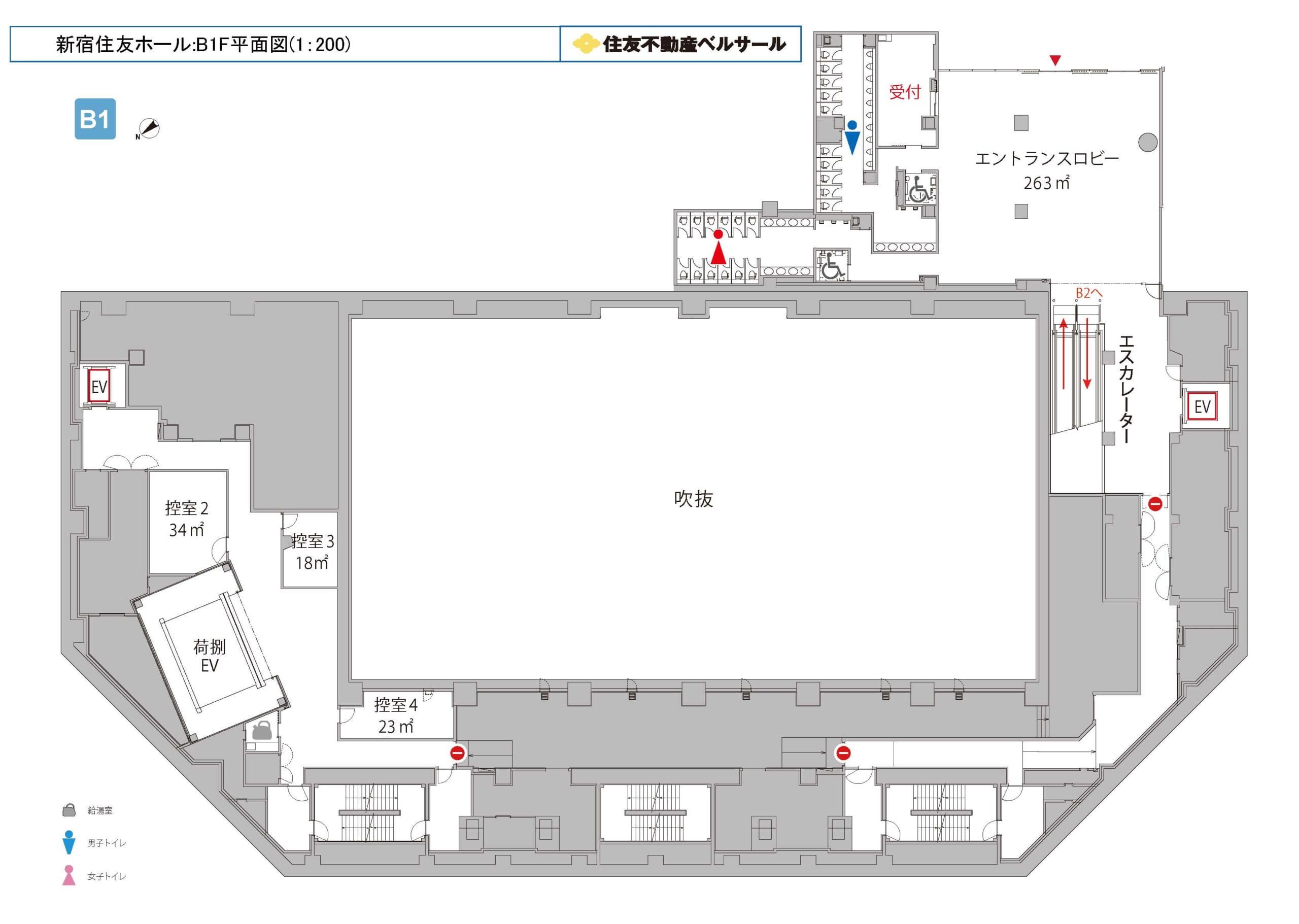 平面図B1F